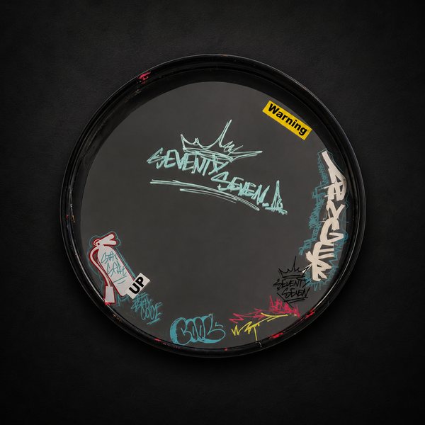 Graffiti Traffic Mirror